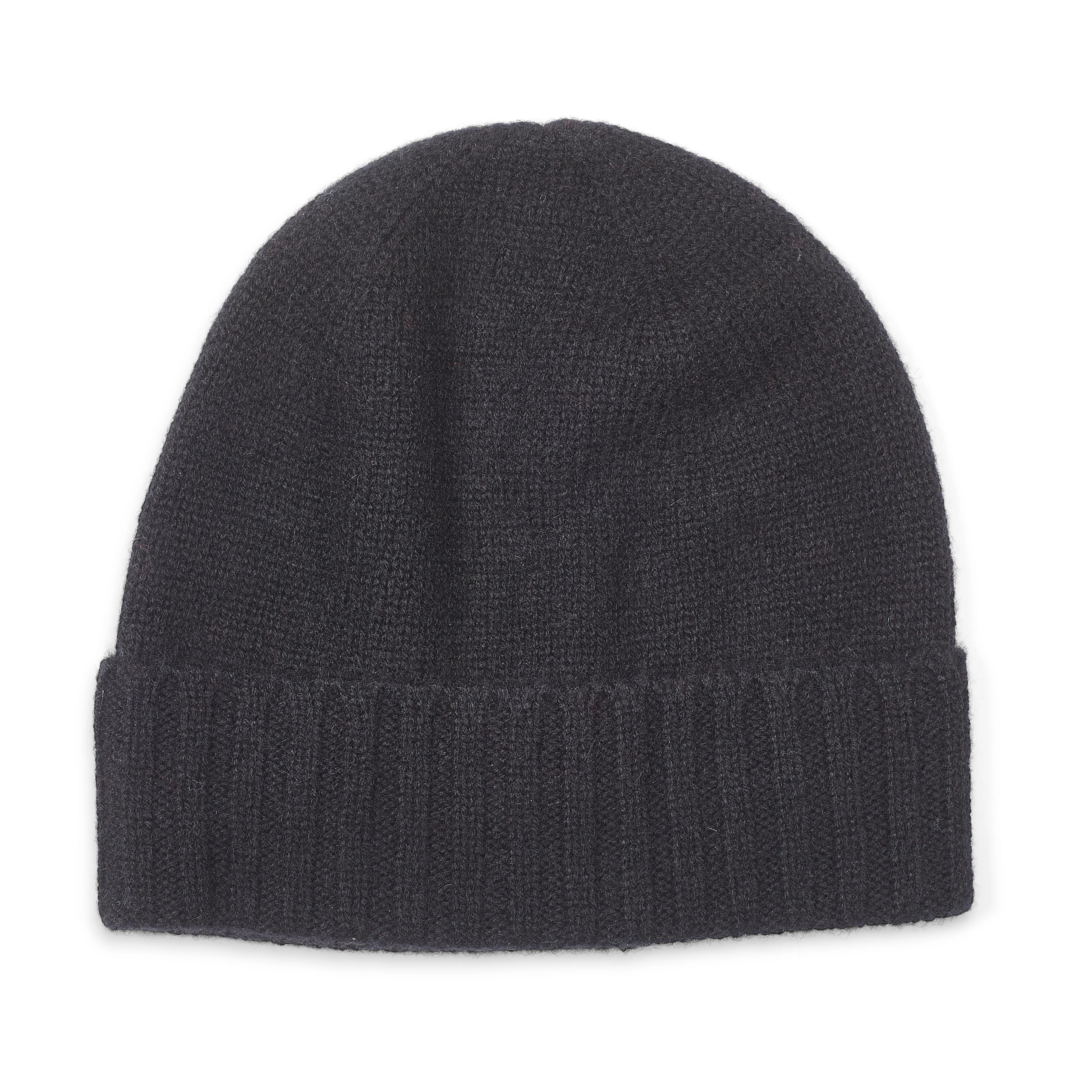 Howard Fred Cashmere Beanie Black - Image 4