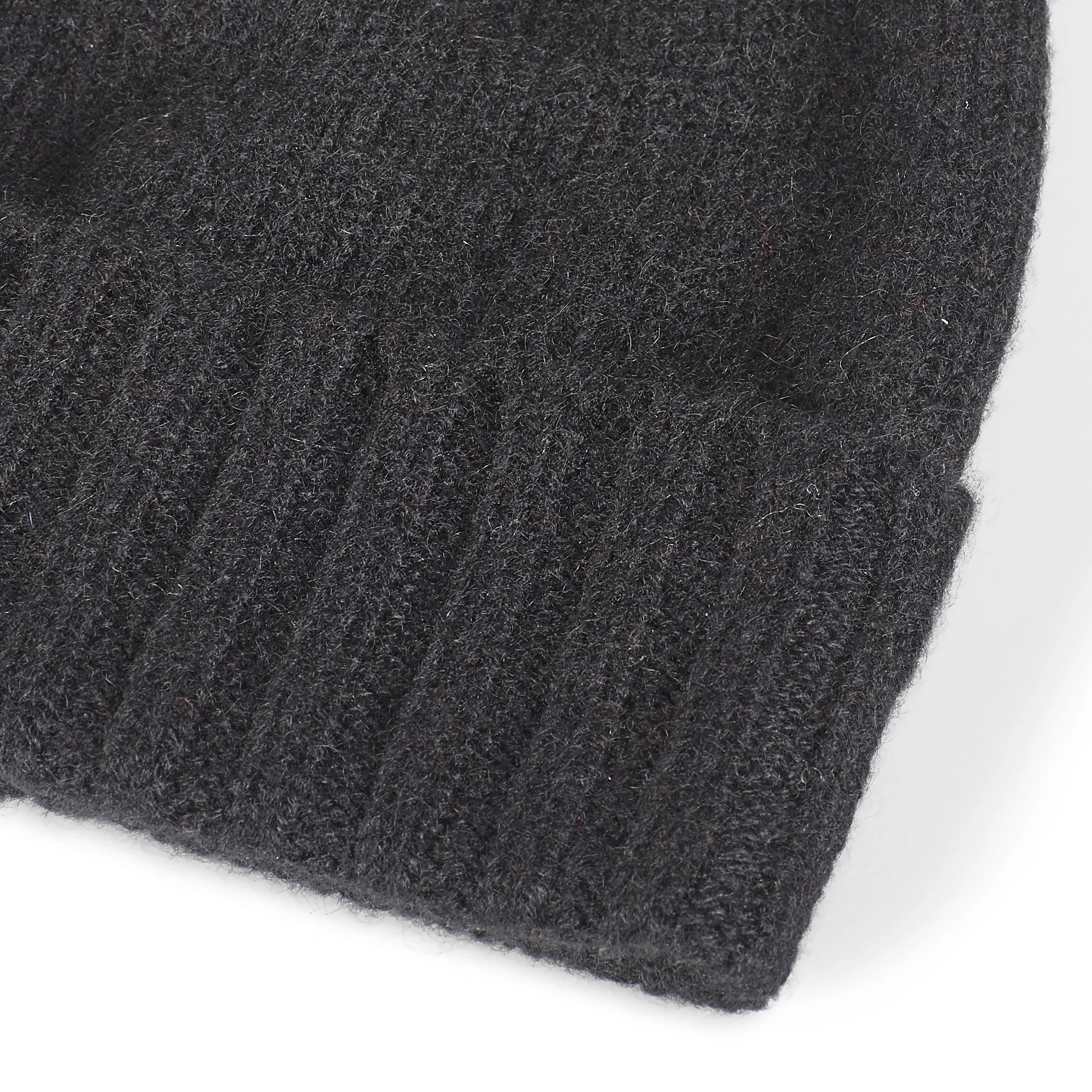 Howard Fred Cashmere Beanie Black - Image 5