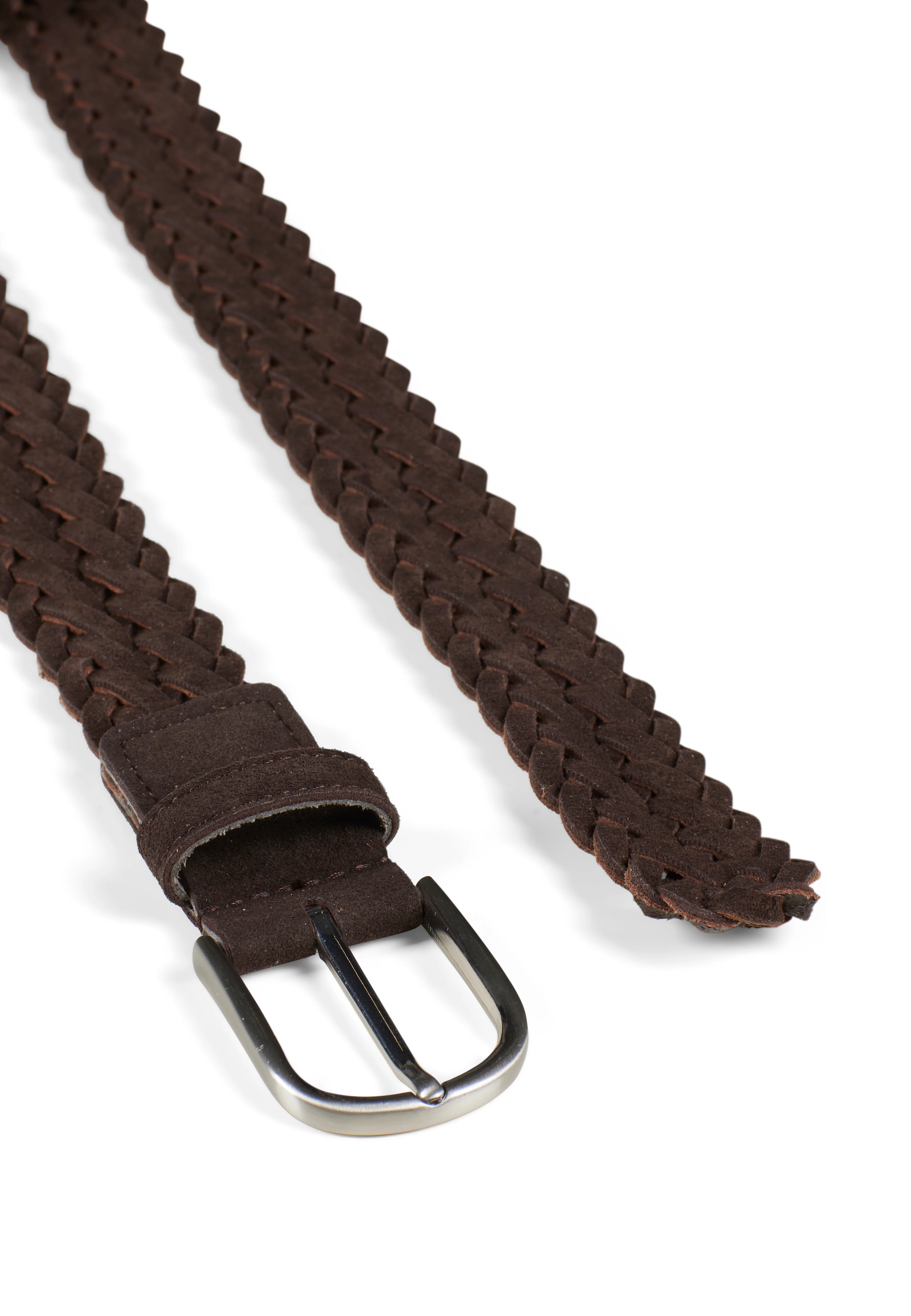 Howard Suede Belt Ashley Dark Brown - Image 2