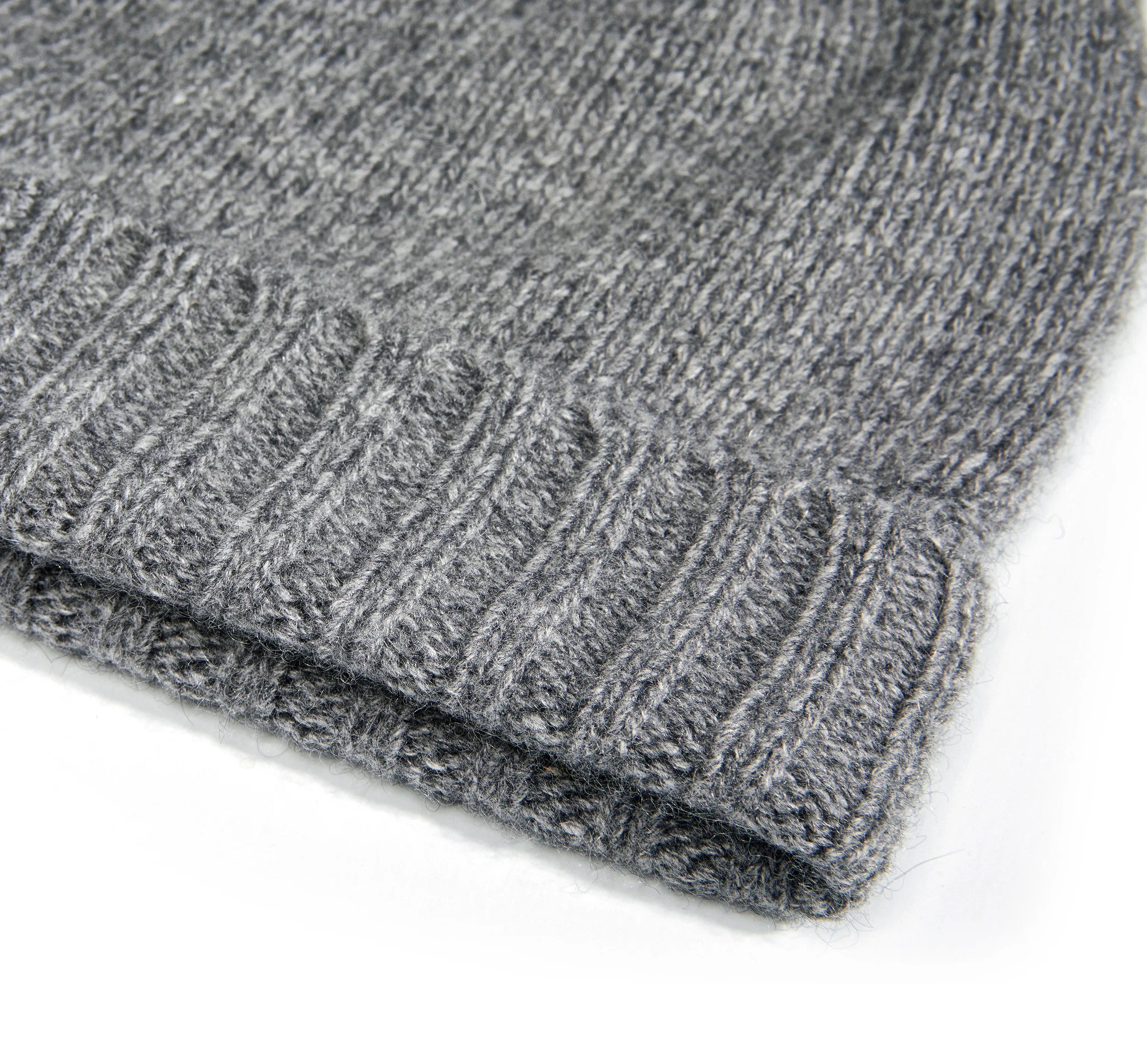 Howard Fred Cashmere Beanie Grey - Image 3
