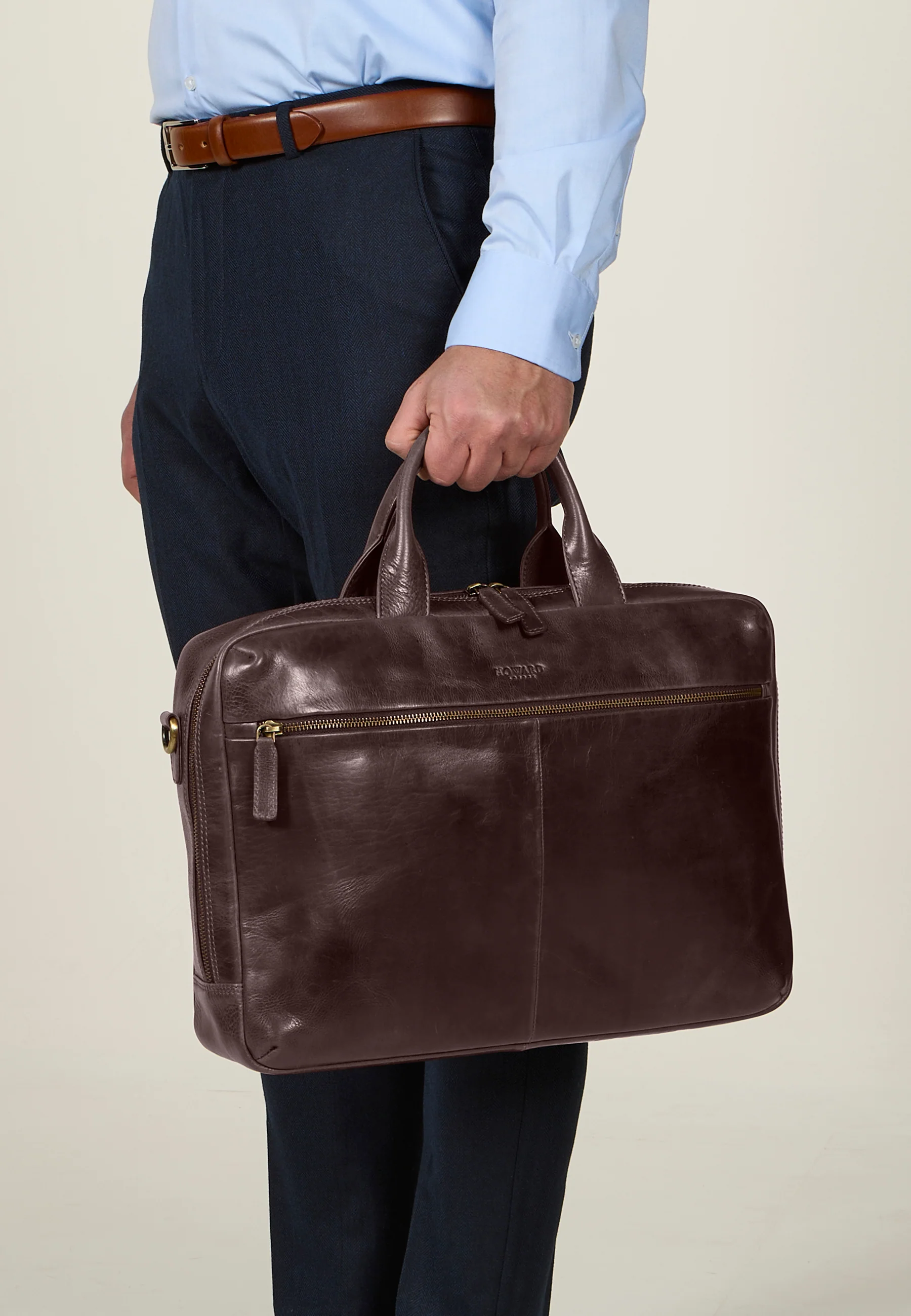 Laptop Bag Frank Dark Brown - Image 4