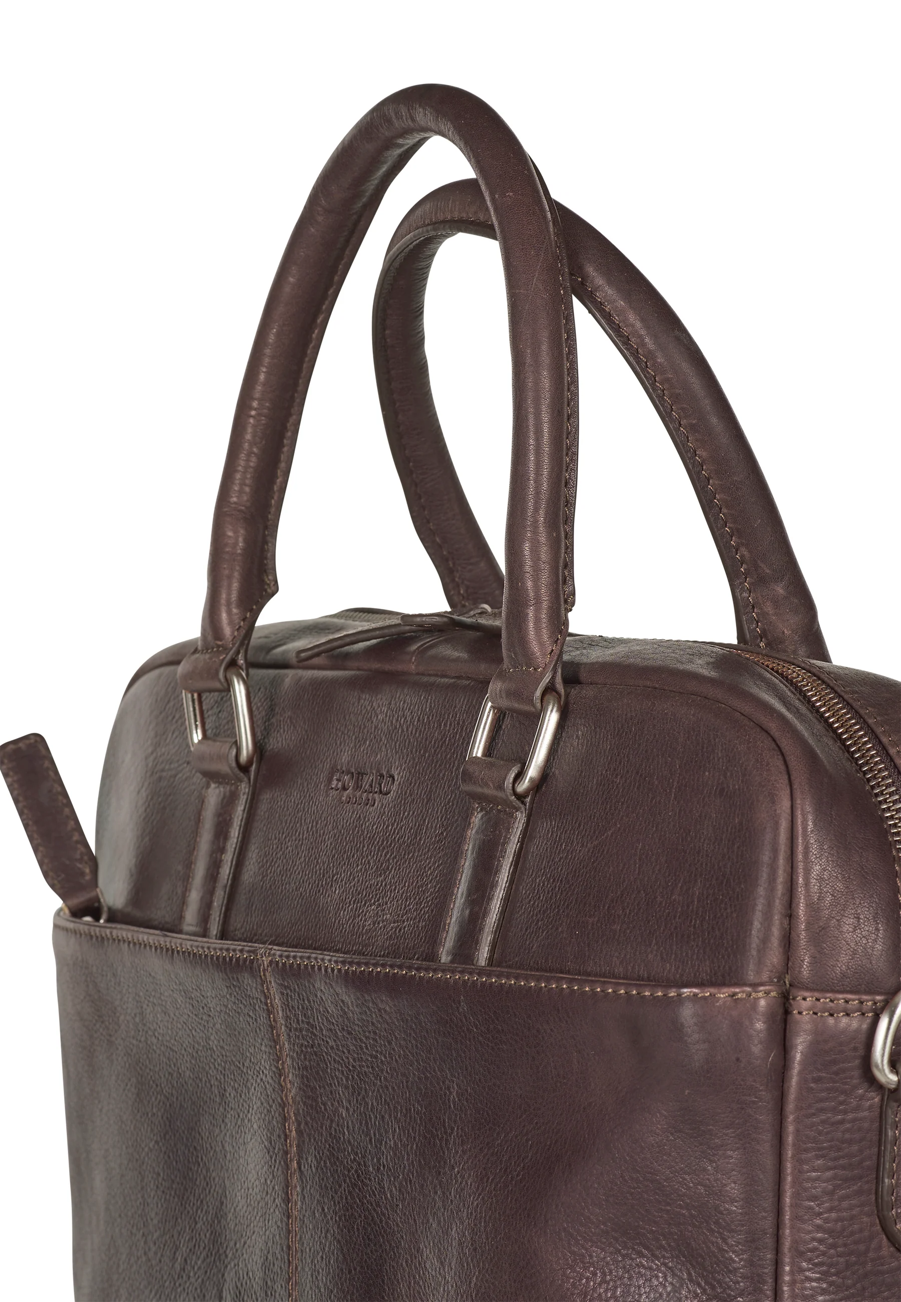 Laptop Bag Morris Dark Brown - Image 4
