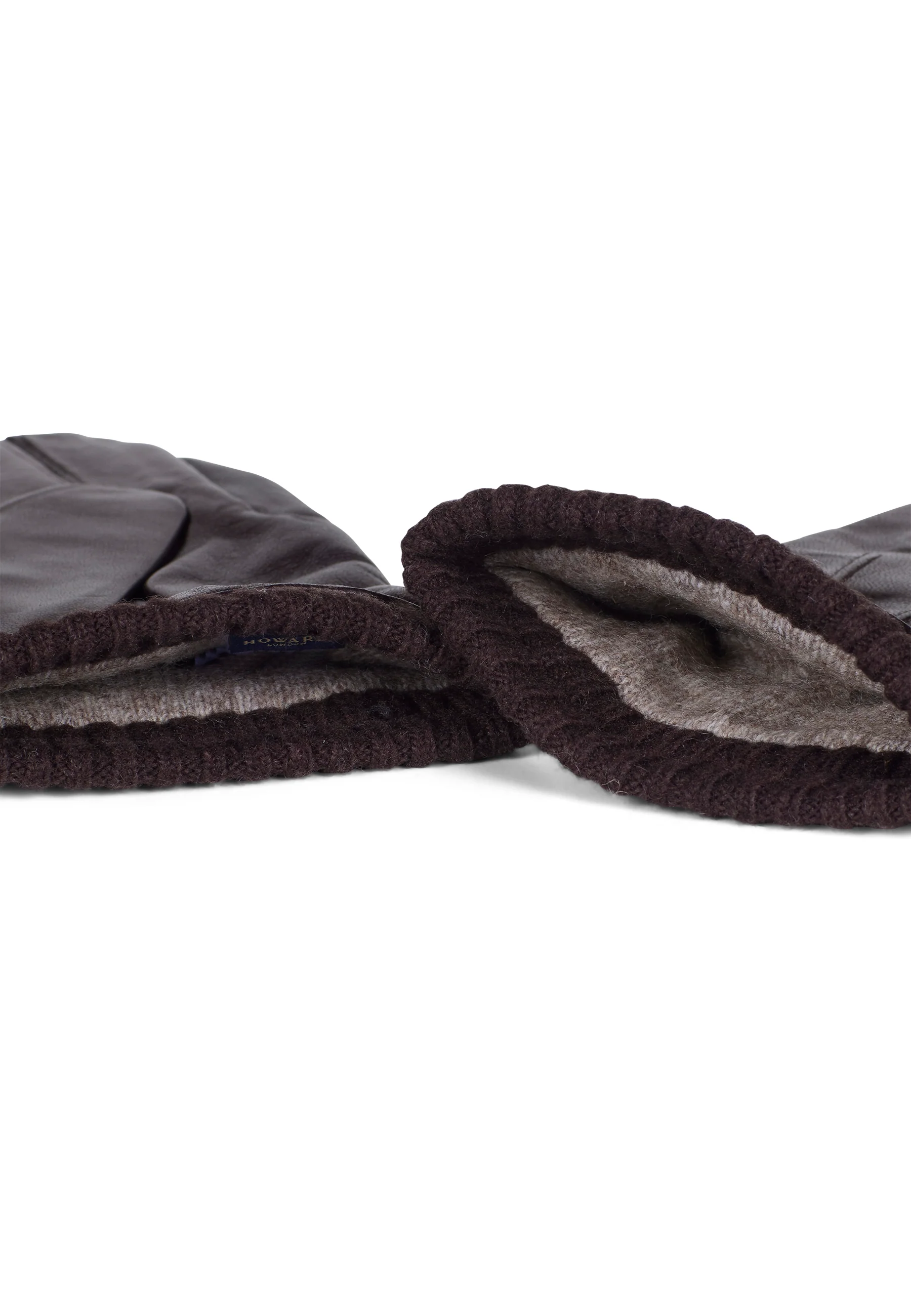 Leather Gloves Fredh Dark Brown - Image 3