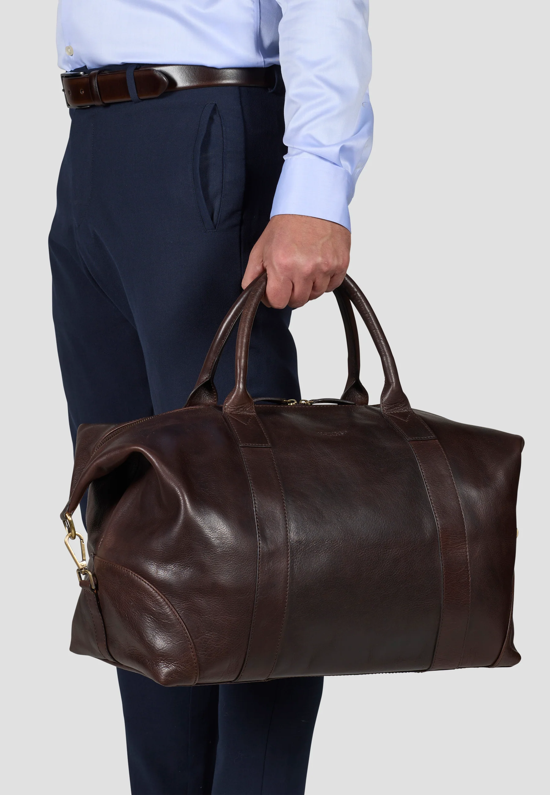 Weekend Bag Steven Dk Brown - Image 5