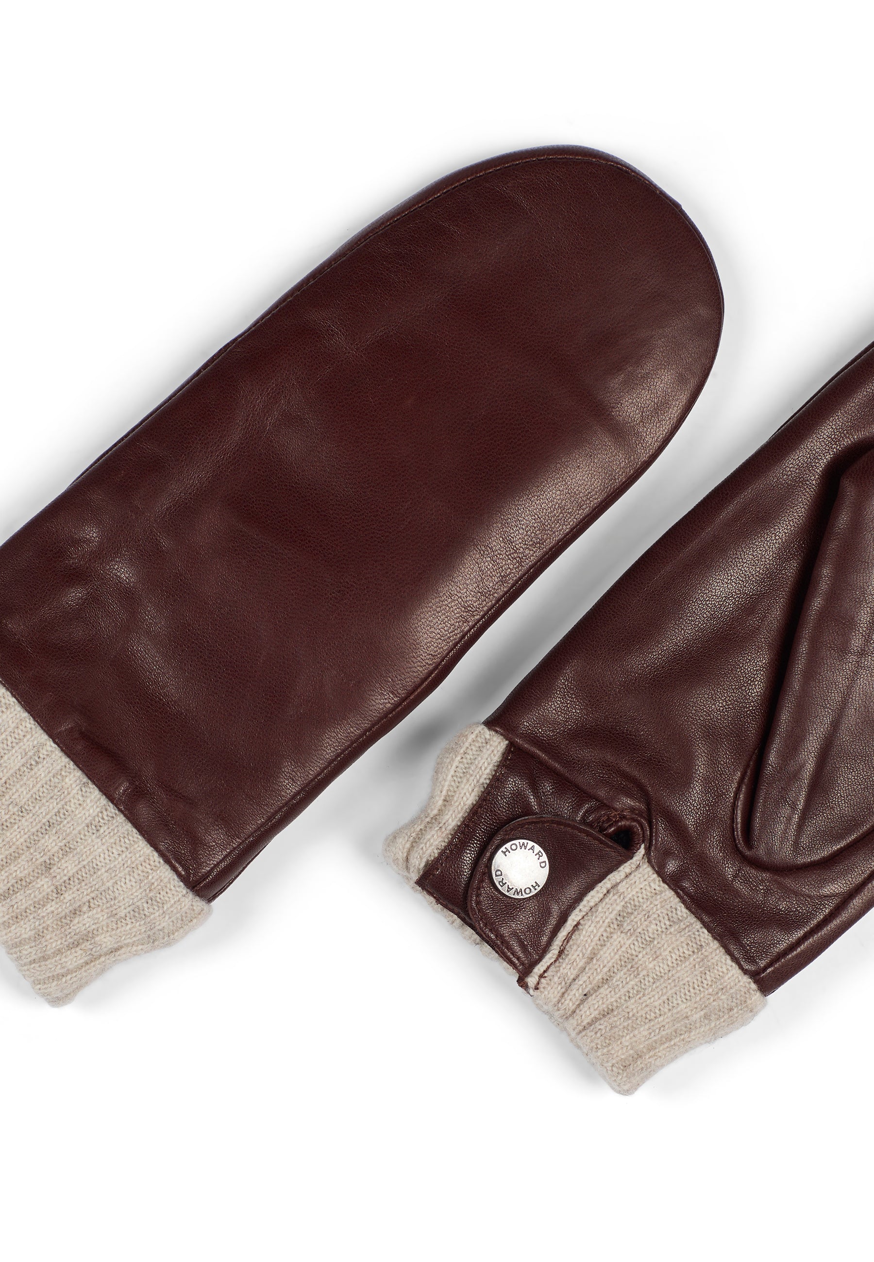 Women's Leather Gloves Lucy Brown - Image 2